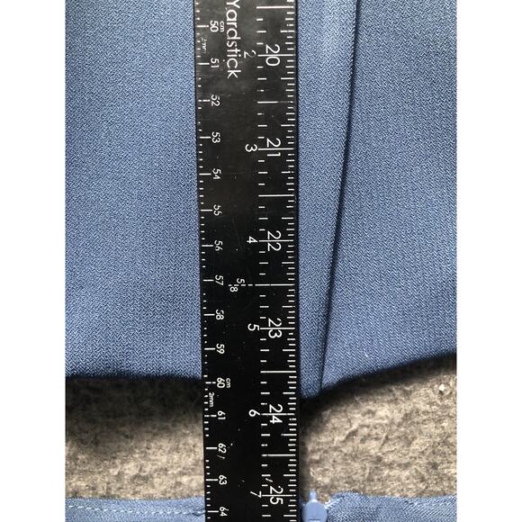 Women's Vintage 1980's Ann Miller Collection Skirt Suit Size 7 Blue Short - Picture 9 of 16